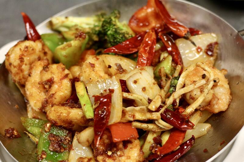Dry Pot Shrimp